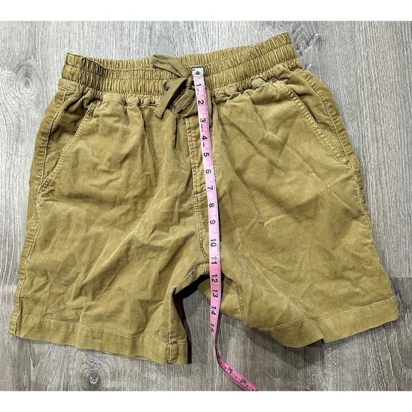 Lucky Brand Shorts Men's Medium Khaki Tan Corduroy Casual Stretch Shorts - Picture 5 of 8